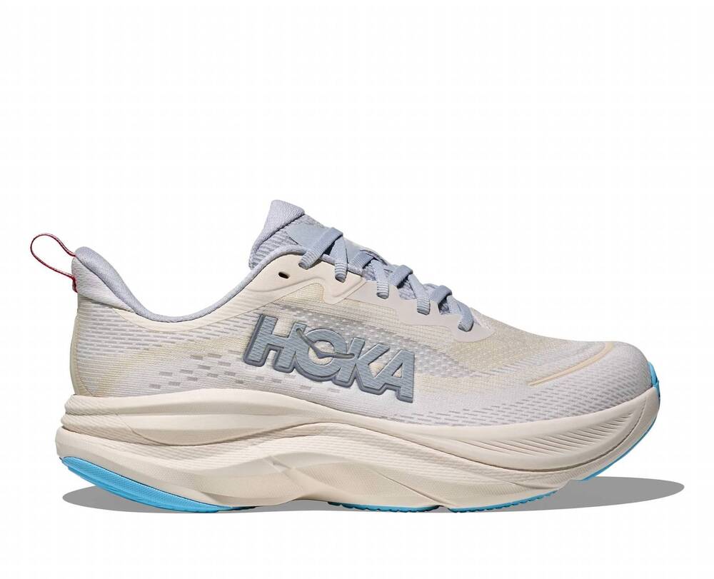 NEW HOKA women's skyflow sneaker in alabaster/mineral